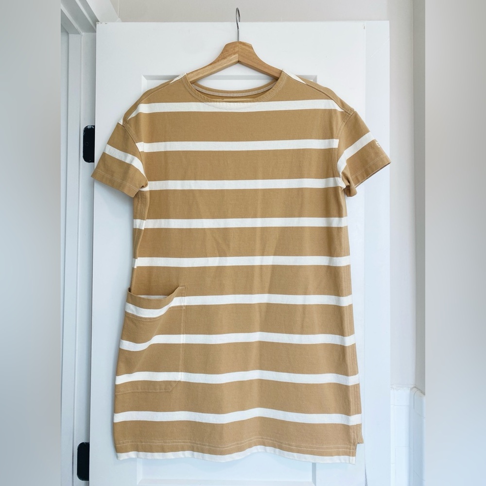 Everlane Oversized Mariner Dress Iced Coffee XXS